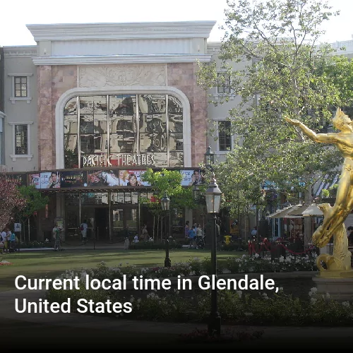 Current local time in Glendale, United States
