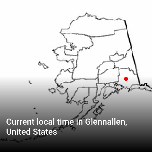 Current local time in Glennallen, United States