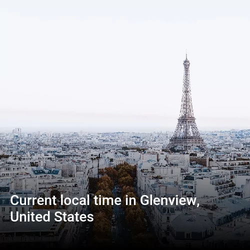 Current local time in Glenview, United States