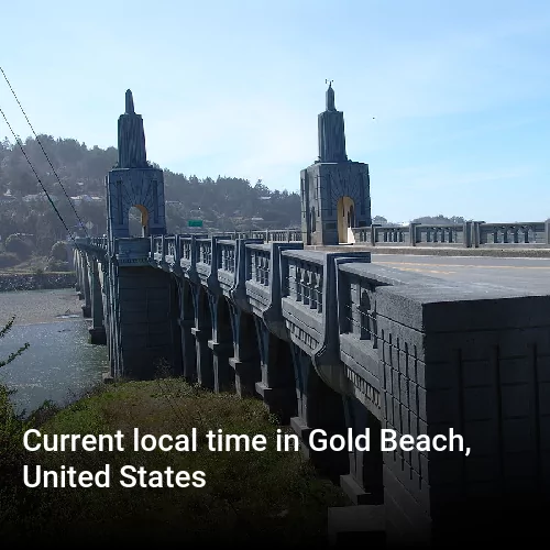 Current local time in Gold Beach, United States