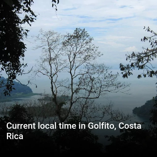 Current local time in Golfito, Costa Rica