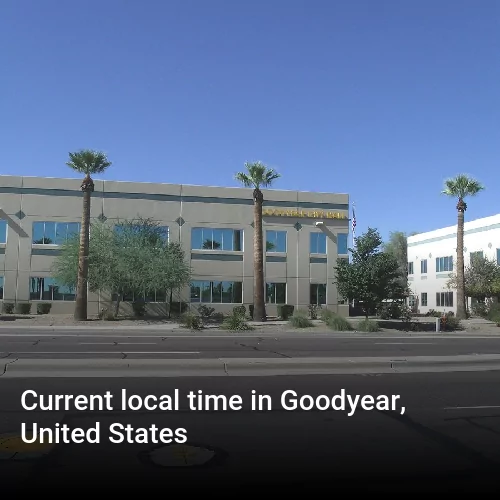 Current local time in Goodyear, United States