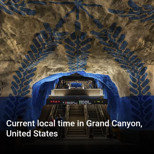 Current local time in Grand Canyon, United States