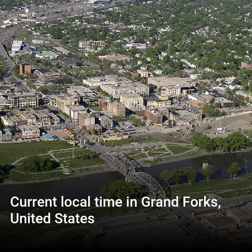 Current local time in Grand Forks, United States