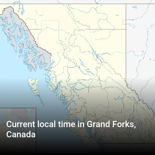 Current local time in Grand Forks, Canada