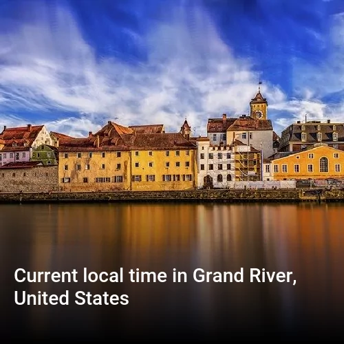 Current local time in Grand River, United States