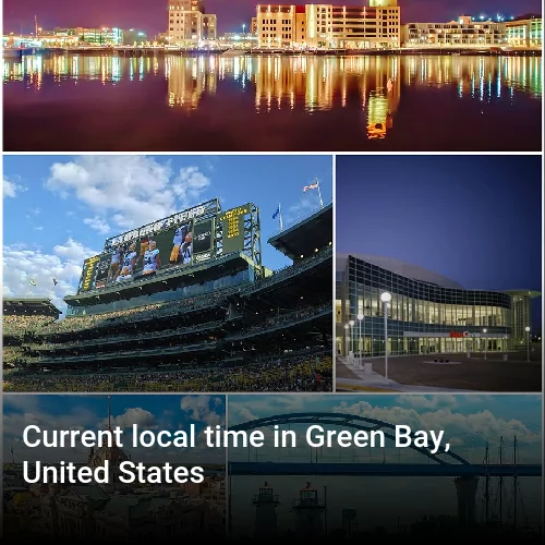 Current local time in Green Bay, United States