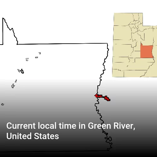 Current local time in Green River, United States