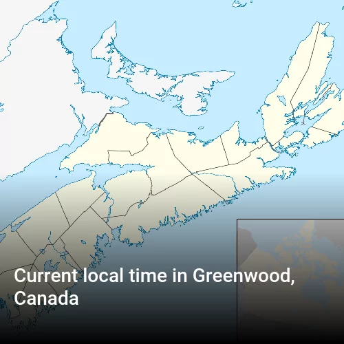 Current local time in Greenwood, Canada