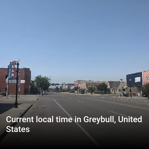 Current local time in Greybull, United States
