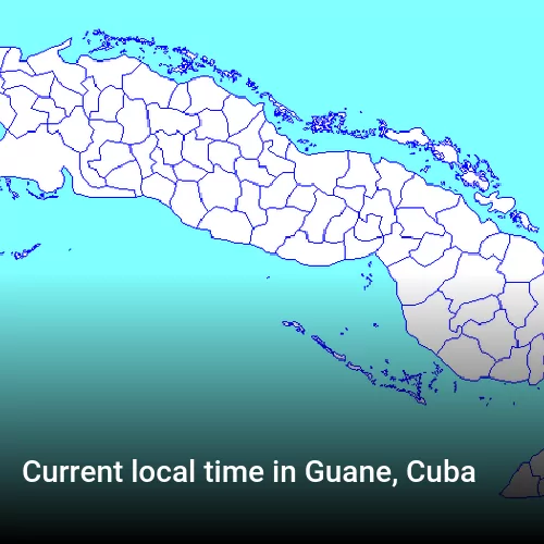 Current local time in Guane, Cuba