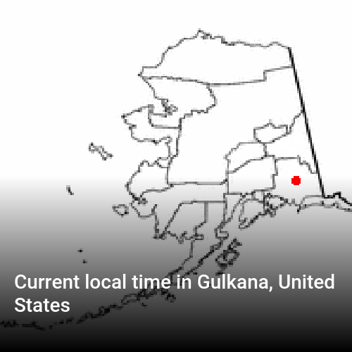 Current local time in Gulkana, United States