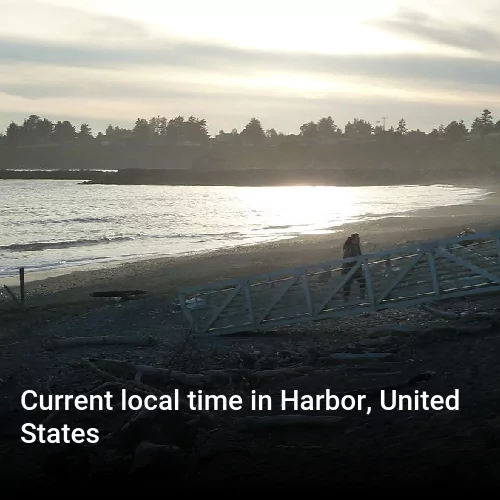 Current local time in Harbor, United States