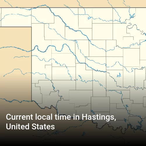 Current local time in Hastings, United States