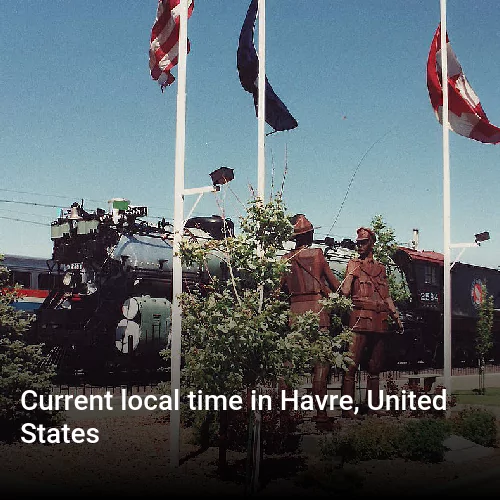 Current local time in Havre, United States