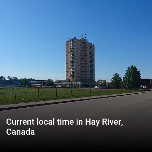 Current local time in Hay River, Canada
