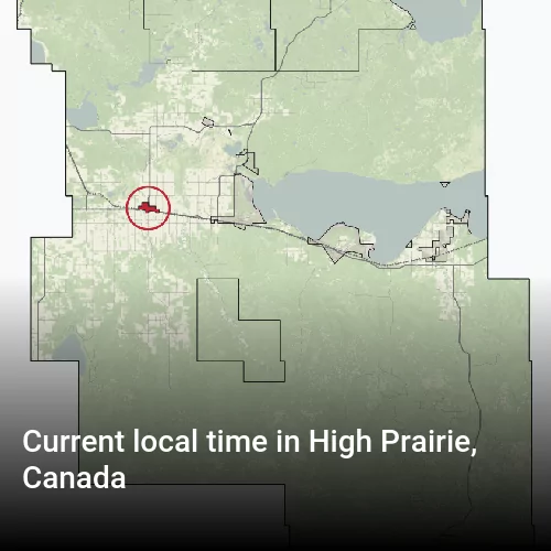 Current local time in High Prairie, Canada