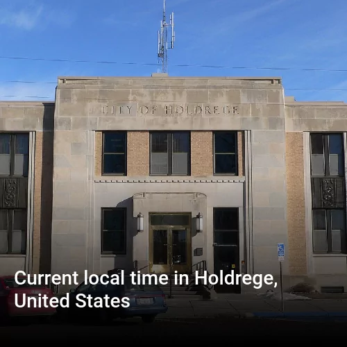 Current local time in Holdrege, United States