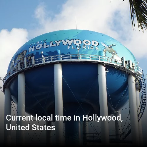 Current local time in Hollywood, United States