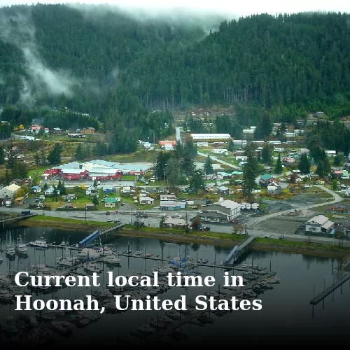 Current local time in Hoonah, United States