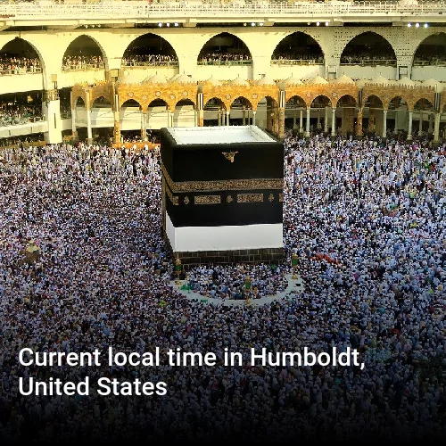 Current local time in Humboldt, United States