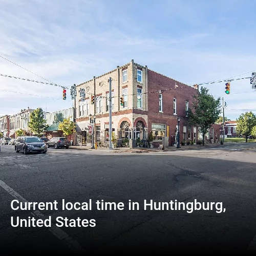 Current local time in Huntingburg, United States