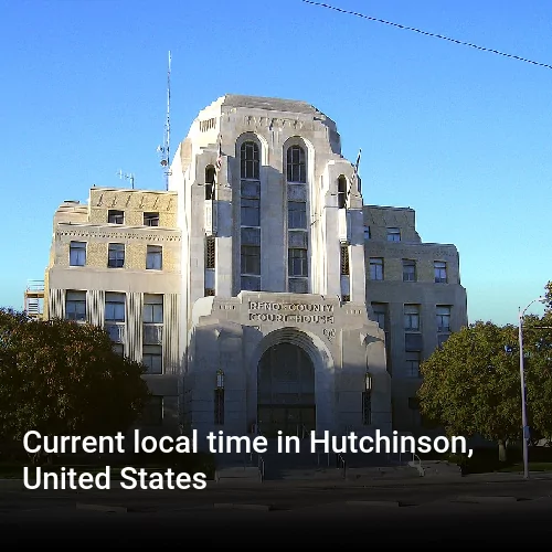 Current local time in Hutchinson, United States