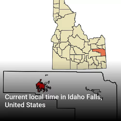 Current local time in Idaho Falls, United States
