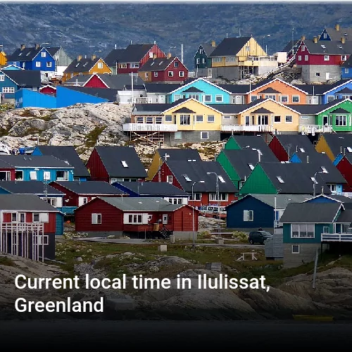 Current local time in Ilulissat, Greenland