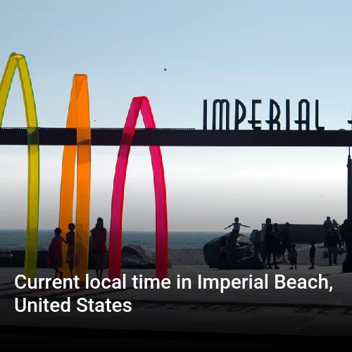 Current local time in Imperial Beach, United States