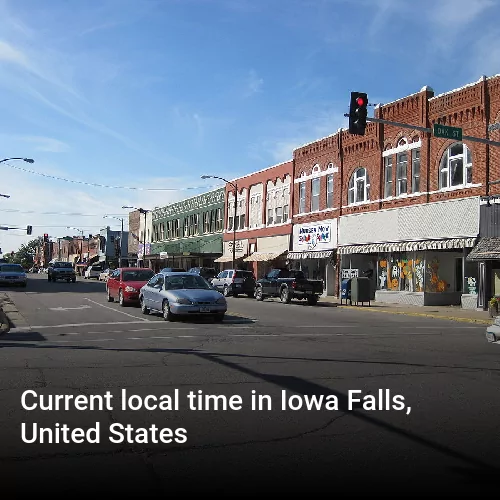 Current local time in Iowa Falls, United States