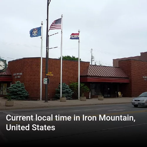 Current local time in Iron Mountain, United States