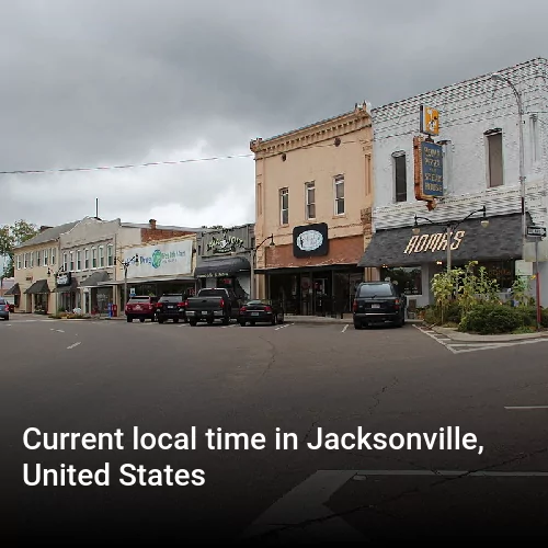Current local time in Jacksonville, United States