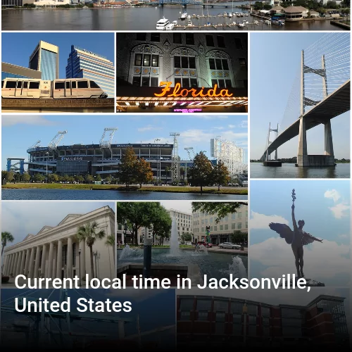 Current local time in Jacksonville, United States