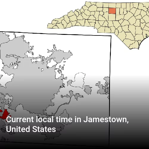Current local time in Jamestown, United States