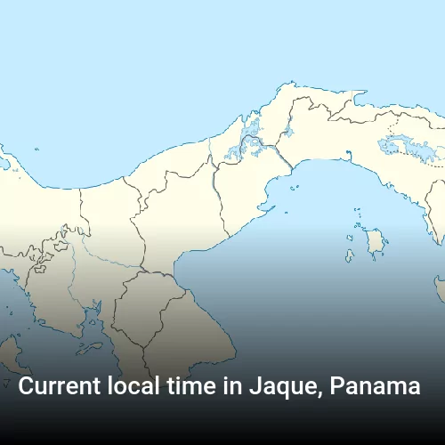 Current local time in Jaque, Panama