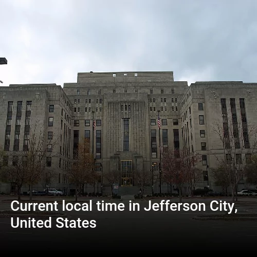 Current local time in Jefferson City, United States