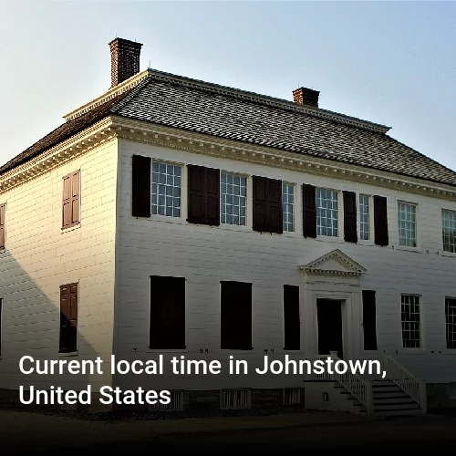 Current local time in Johnstown, United States