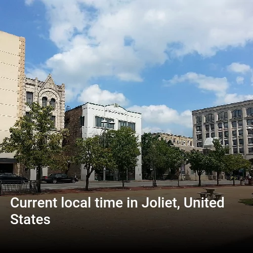 Current local time in Joliet, United States