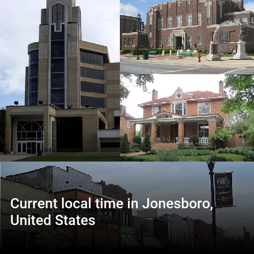 Current local time in Jonesboro, United States