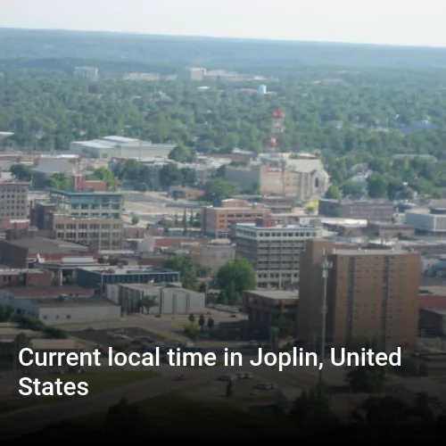 Current local time in Joplin, United States