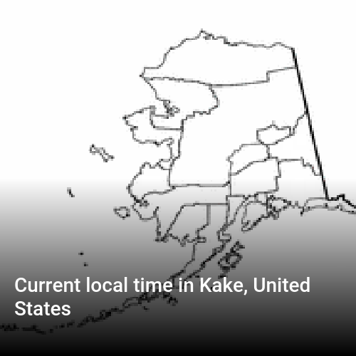 Current local time in Kake, United States