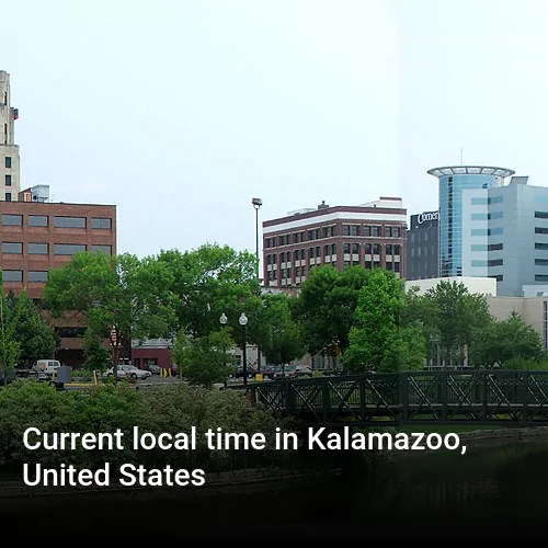Current local time in Kalamazoo, United States