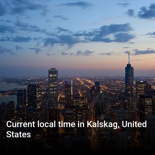 Current local time in Kalskag, United States