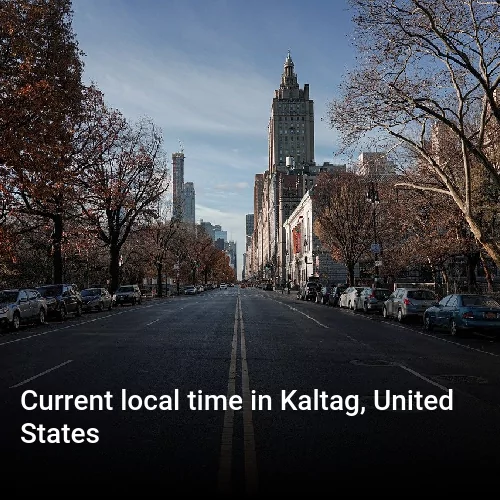 Current local time in Kaltag, United States