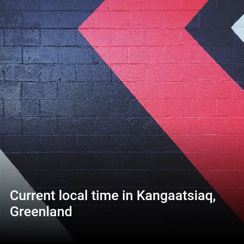 Current local time in Kangaatsiaq, Greenland