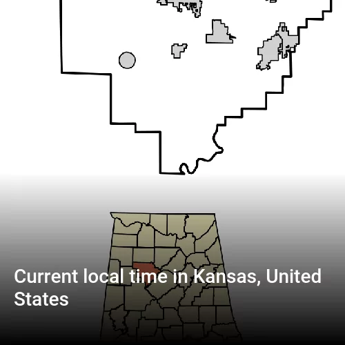 Current local time in Kansas, United States
