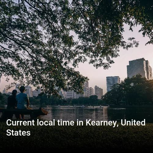 Current local time in Kearney, United States