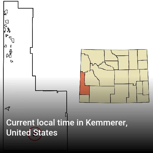 Current local time in Kemmerer, United States