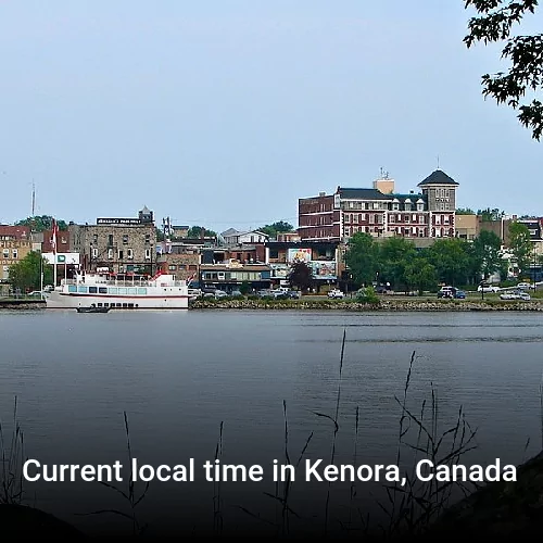 Current local time in Kenora, Canada